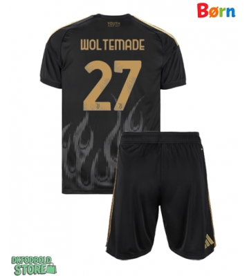 Juventus Nick Woltemade #27 Replika Babytøj Tredje sæt Børn 2026-27 Kortærmet (+ Korte bukser)
